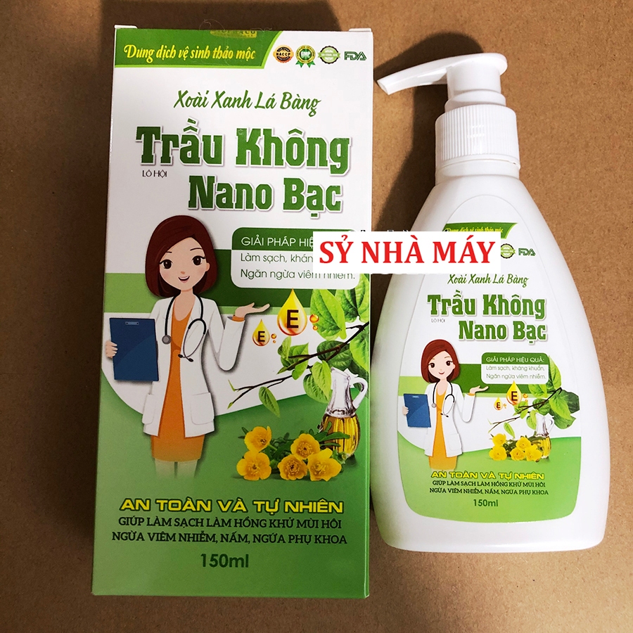 Combo 10 Dung dịch vệ sinh thảo mộc Xoài Xanh Lá Bàng trầu không 100% thảo dược tự nhiên