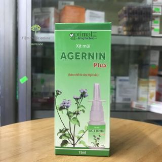 Xịt mũi AGERNIN Plus chai 15ml