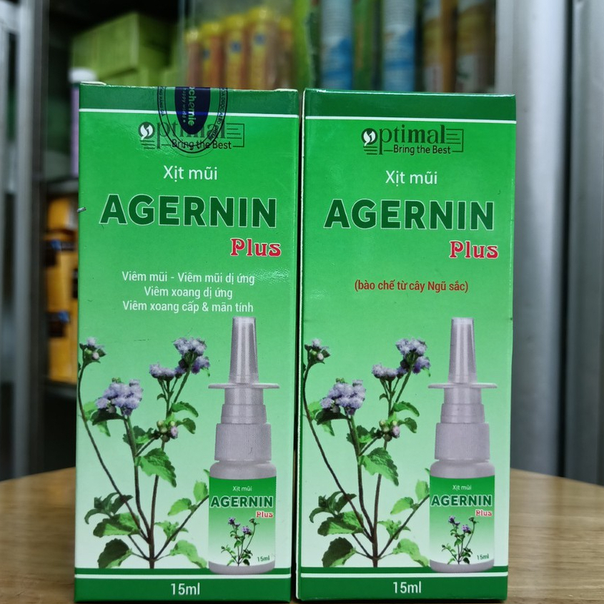 Xịt mũi AGERNIN Plus chai 15ml