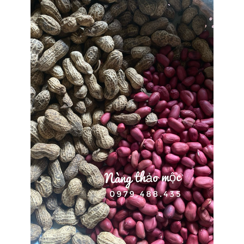 Combo 2 kí đậu phộng đỏ nguyên vỏ
