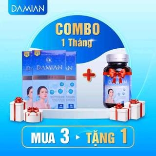 🍭  Viên Uống Dakami Damian Trắng Da Mờ Nám Chống Nắng Hộp 30 Viên