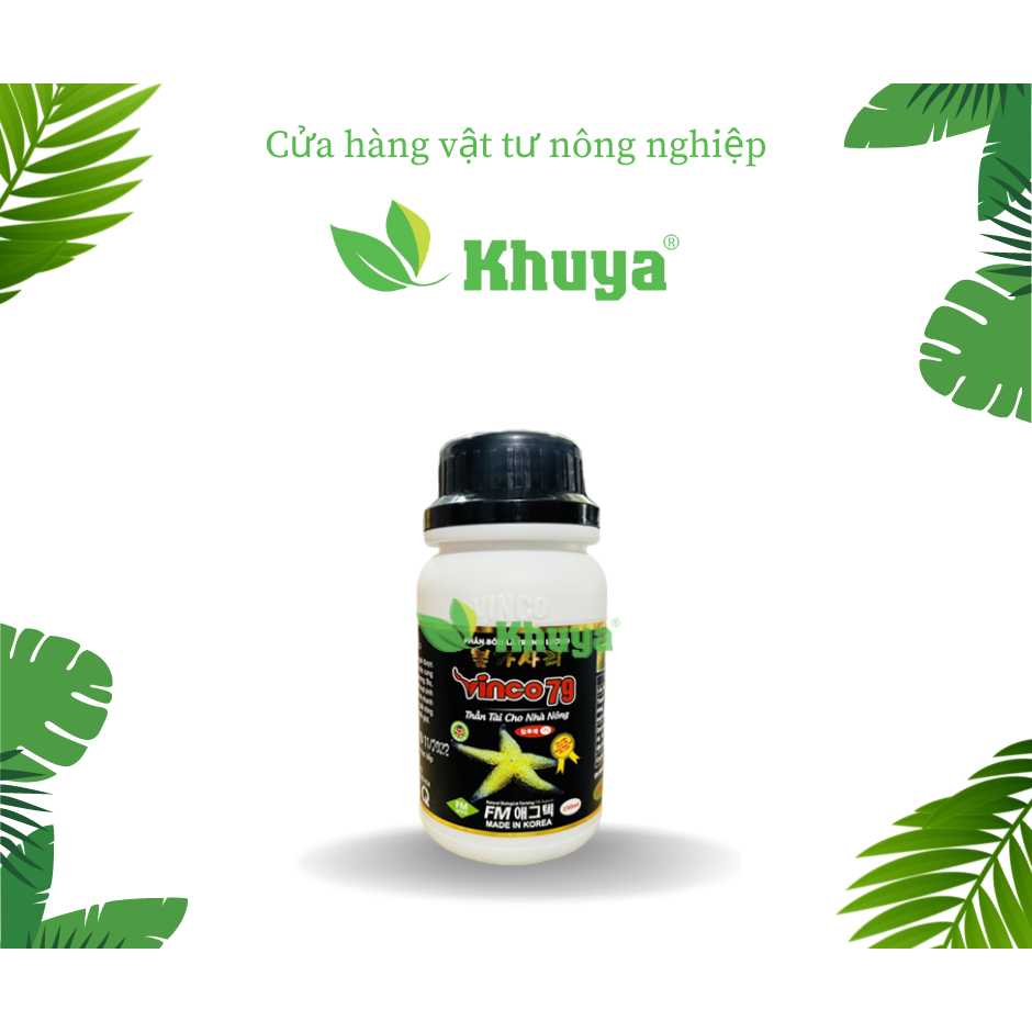 Phân bón lá trung lương Vinco 79 chai 250ml Vino 79