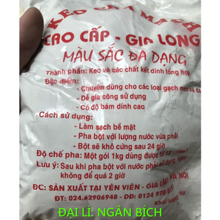 Keo chà mạch, xi măng trắng thăng long siêu dính (2kg)