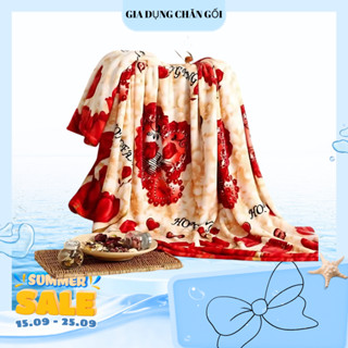 Mền Bông Tuyết Loại Lớn 1m6 x 2m Siêu Mềm Mại Không Bị Đổ Lông 06