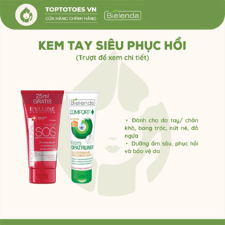 [HÀNG NHẬP KHẨU] Kem tay dưỡng ẩm sâu, bảo vệ và trẻ hoá da Bielenda & Eveline