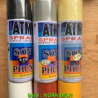 Sơn Xịt ATM Spray Chống Gỉ Đủ Màu