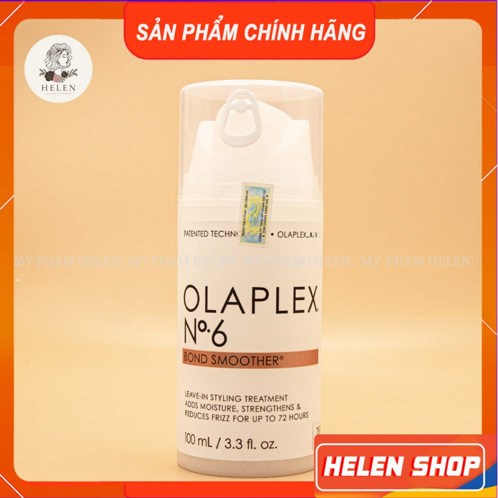 OLAPLEX Kem tạo kiểu tóc và dưỡng tóc chắc khỏe Olaplex No.6 Bond Smoother 100ml