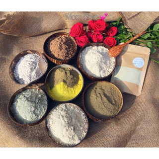 BỘT MẶT NẠ THIÊN NHIÊN MOM SHIN 100G | Đậu Đỏ, Yến Mạch, Cà Phê Cơm Dừa, Bạc Hà, Trà Xanh Tinh Nghệ