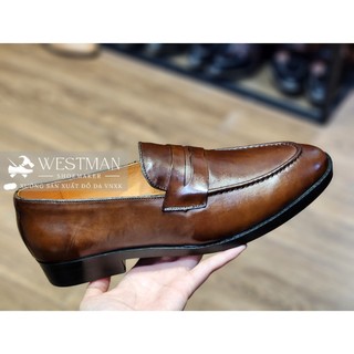 Giày Lười Loafer Da Thật Westman W002MT