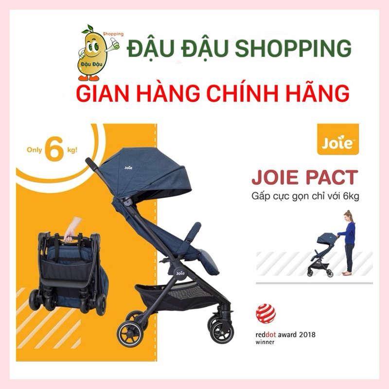 XE ĐẨY TRẺ EM JOIE PACT CHO BÉ TỪ SƠ SINH ĐẾN 15KG (BH 12 THÁNG)