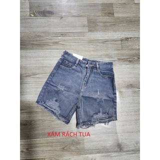 QUẦN SHORT JEAN NỮ RÁCH B-THANG Sss2