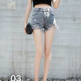 QUẦN SHORT JEAN NỮ RÁCH B-THANG Sss2