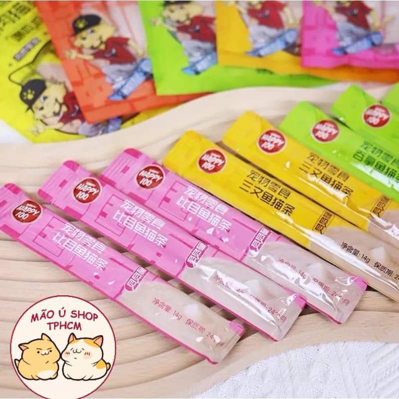 [COMBO 50 - 100 THANH] SÚP THƯỞNG WANPY HAPPY100
