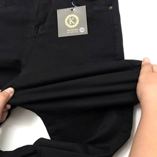 Quần ngố Jeans Đen Bigsize Co giãn Size 29-42