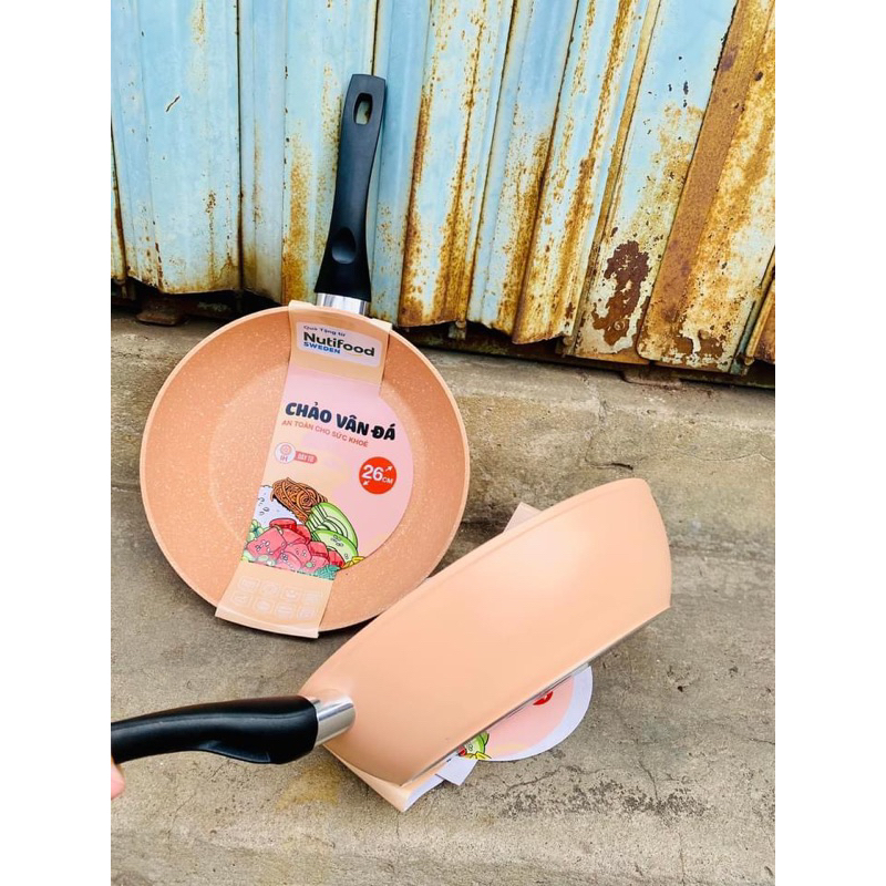 Chảo sâu Vân đá 24 grencook