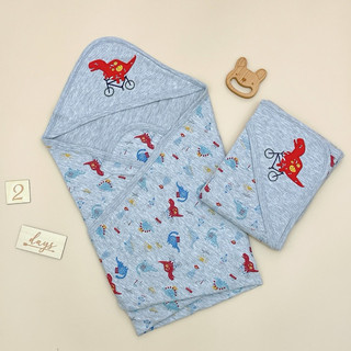 Ủ choàng, chăn đắp, chăn quấn Duck chất cotton cho bé, Suzy baby