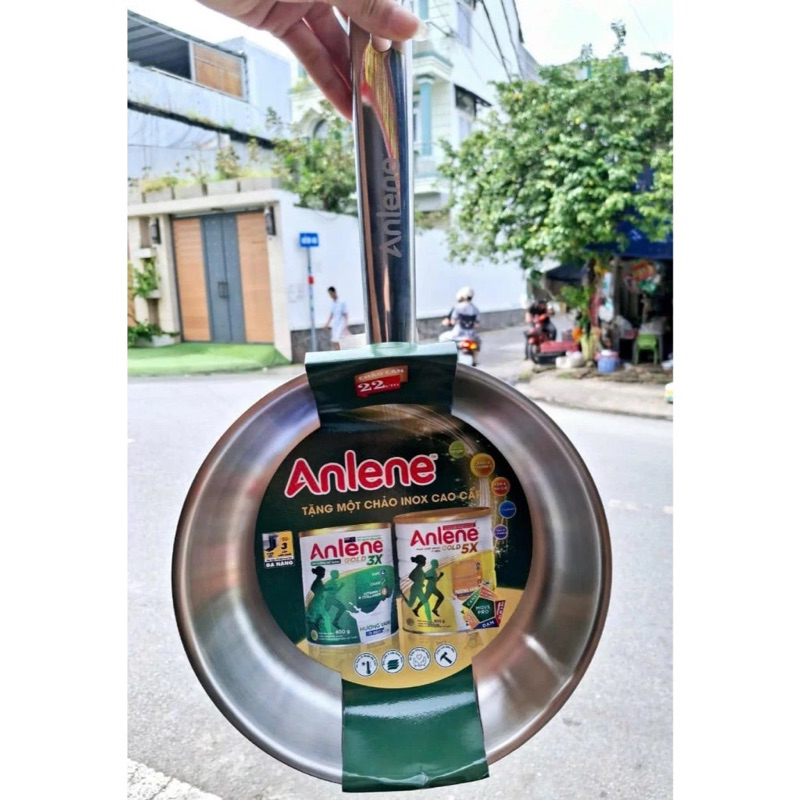 Chảo inox 304 3 lớp đáy từ  18cm TiCook - Hàng khuyến mãi của Anlene