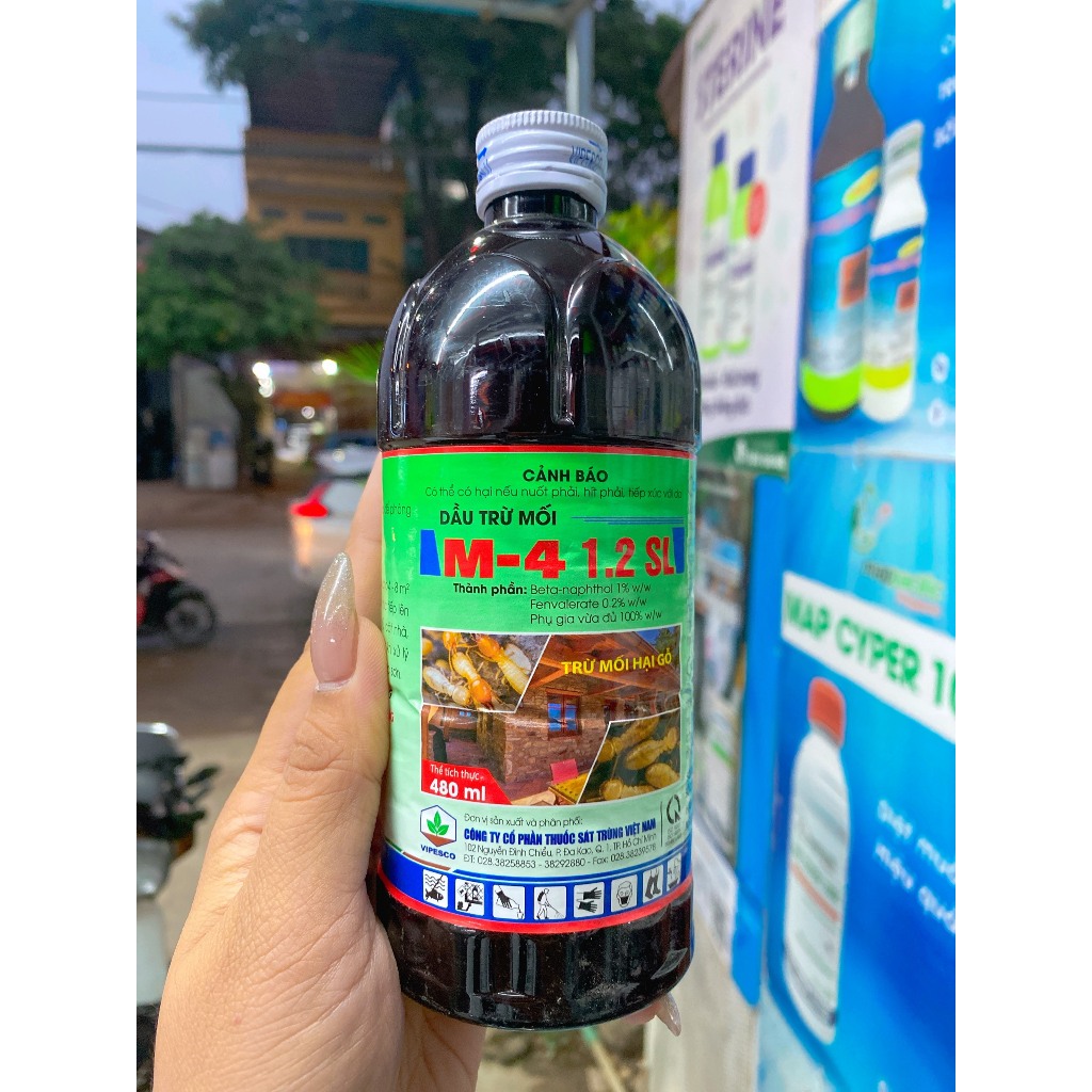 Dầu mối M-4 1.2SL - trừ mối hại gỗ