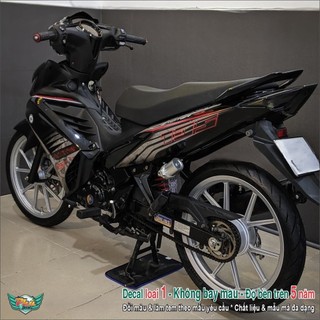 Tem rời Exciter 135 đen đỏ 2013 (4)