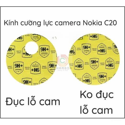 Cường lực camera Nokia C20 nano siêu bền