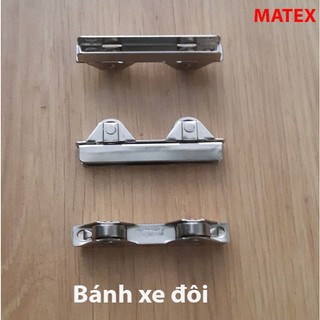 Bánh xe  Matex  lùa cữa kính 5mm đơn,đôi