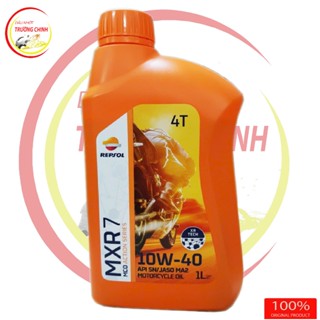 Nhớt Repsol MXR 7 10W40 dành cho xe số, tay côn