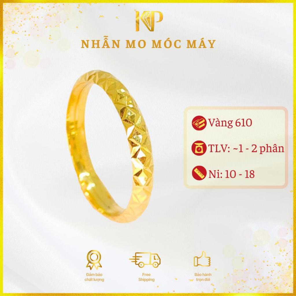 Nhẫn Mo Vàng 610 KB Kim Phát