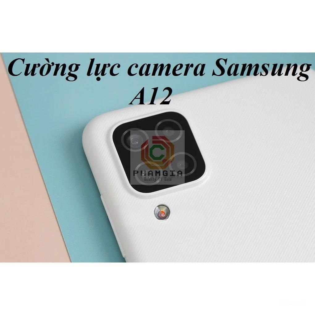 [Mua 1 tặng 1]Cường lực camera Samsung A12 nano siêu bền