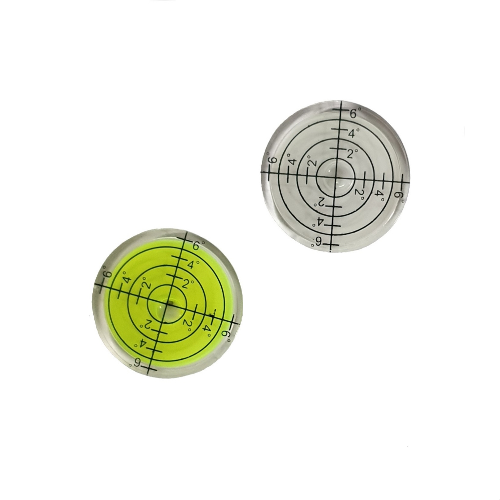 Thước thuỷ tròn cân bằng hạt thuỷ hạt level Bubble Level bóng thăng bằng 32mm 32x7 32x12