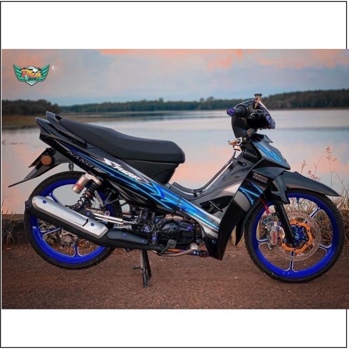 Tem Rời Sirius Đen Chỉ Xanh (V)