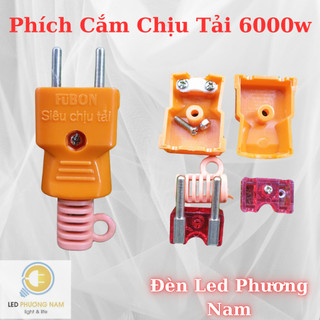 [COMBO ] Phích Cắm Dương - Phích Nối Âm, Phích ABS chịu tải 6000w