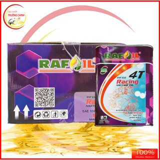 Thùng Nhớt RAFOIL Motor Racing 4T tổng hợp 10W40 SN dành cho xe số xe ga nhập khẩu UAE