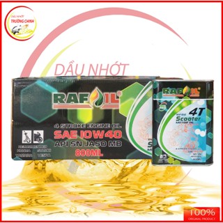 Thùng Nhớt RAFOIL Scooter 4T tổng hợp 10W40 SN dành cho xe ga nhập khẩu UAE