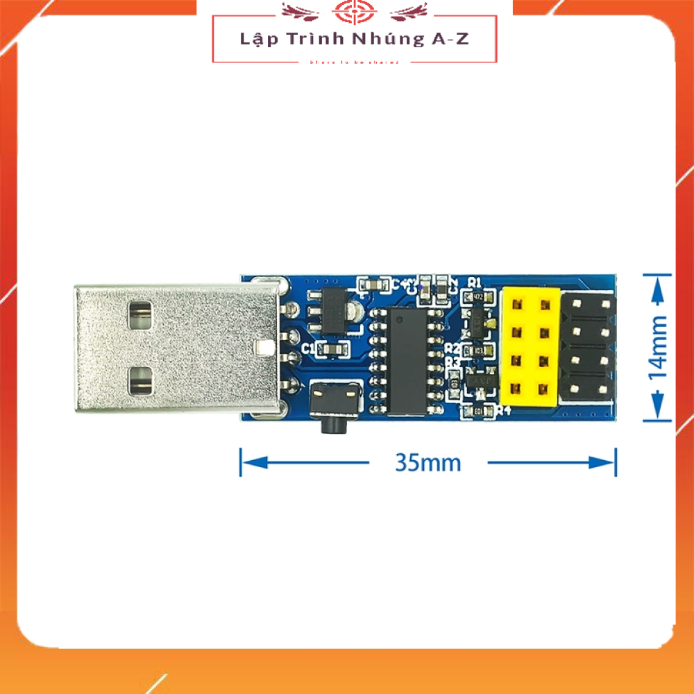 [Lập Trình Nhúng A-Z][G43] Mạch Nạp Esp01 Esp01S