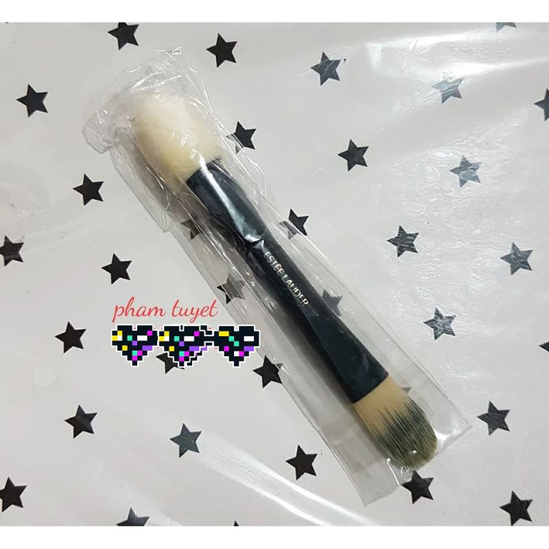 Cọ tán nền 2 đầu tách gift của Ester