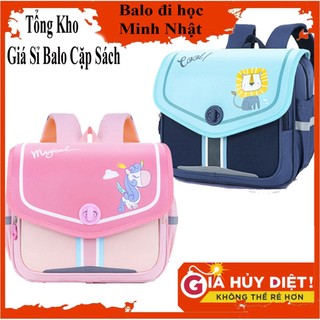 [Dòng cao cấp] Cặp sách học sinh tiểu học từ lớp 2- lớp 7 chống gù chống thấm nước siêu nhẹ - Balo cho bé trai bé gái