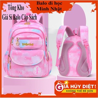[loại dày- Size cao 45] Balo -Cặp học sinh cho bé gái tiểu học, trung học cấp 1, cấp 2, 3 chống gù lưng, chống thấm nước