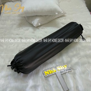Vỏ Gối Ôm Phi Lụa Size 1mx35cm - Vỏ Gối Chất Liệu Phi Mát Mịn - Nhà Shy Home Decor