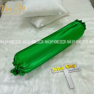 Vỏ Gối Ôm Phi Lụa Size 1mx35cm - Vỏ Gối Chất Liệu Phi Mát Mịn - Nhà Shy Home Decor