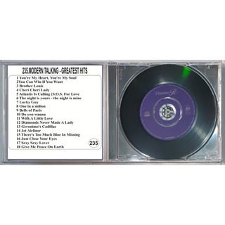 ĐĨA CD 235 -MODERN TALKING GREATES HITS chất lượng cao