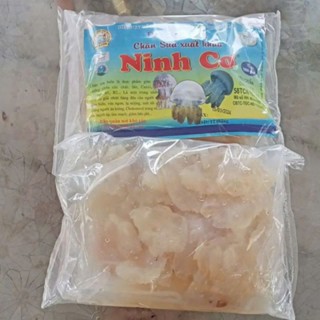 Chân sứa biển khô loại mặn gói 700-900g không tính nước làm nộm sứa, gỏi, bún Sứa,lẩu Sứa... để nhiệt độ thường 12 tháng