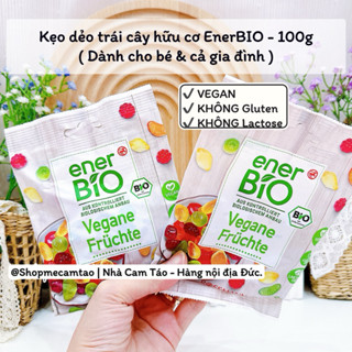 (Date: 8/2025-2026) Kẻo dẻo trái cây hữu cơ Bio cho bé - Kẹo chipchip hữu cơ nội địa Đức 100g