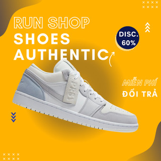 Giày Nike Air Jordan 1 Low “Paris” CV3043-100 Chính Hãng cổ thấp, Jordan Paris real FullBox RUN_SHOP