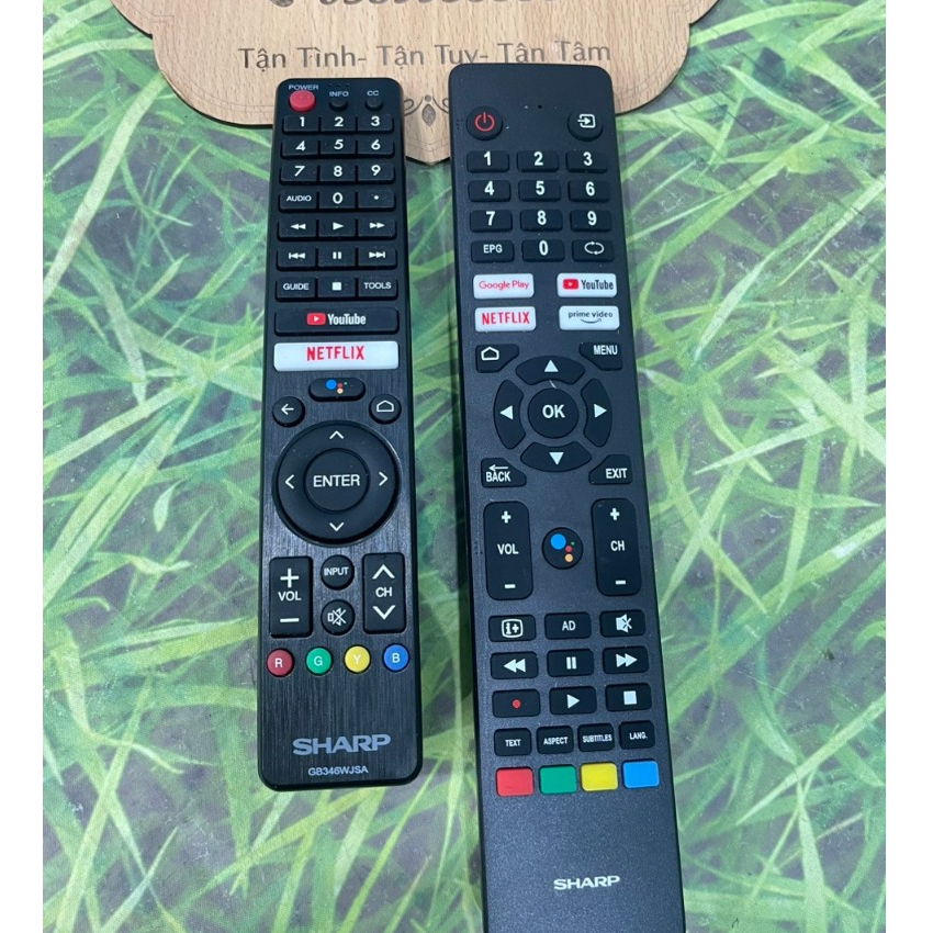 🎀[GIỌNG NÓI]🎀 Remote tivi SHARP GIỌNG NÓI HÀNG xịn