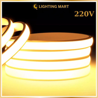 Combo 5 Mét 10 Mét Dây Led COB 220V cao cấp , đã gồm nguồn, chống nước, có keo dán sẵn, trang trí nội ngoại thất