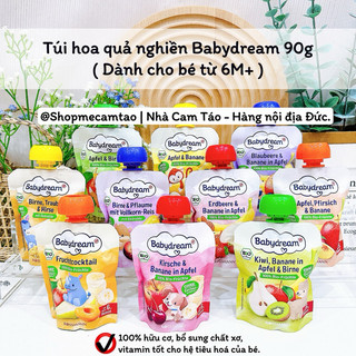   HàngAir: 7,9 2026  Túi hoa quả nghiền hữu cơ Babydream - 90g 