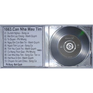 Bộ 4 CD ca sĩ mạnh quỳnh ( 1663 - 1694 )