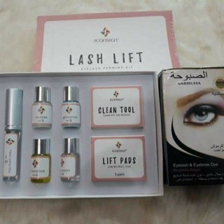 Sét uốn mi kèm phủ đen