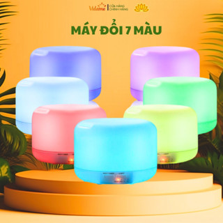 Máy Khuếch Tán Tinh Dầu Siêu Âm Loại Lớn Kèm Sạc Adapter 500ml
