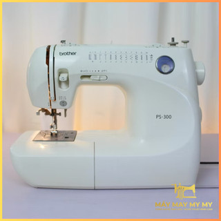  Máy May Mini Gia Đình Có Vắt Sổ Brother Ps-300 Bền Rẻ Đa Năng Chất Lượng Nhật Bản 